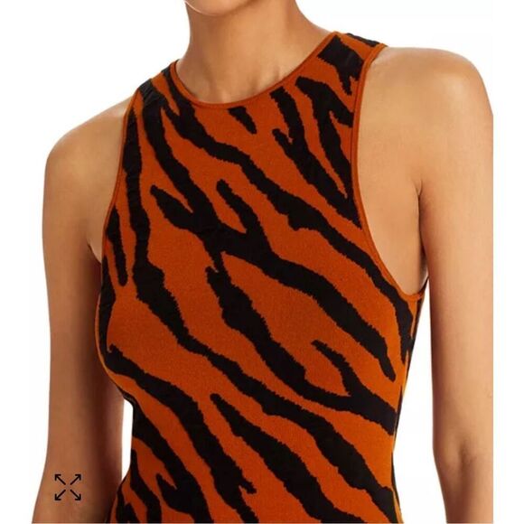 Proenza Schouler White Label Razor Front Mini Dress NWT Size Small - Picture 6 of 12